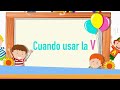USO DE LA B Y DE LA V 2025