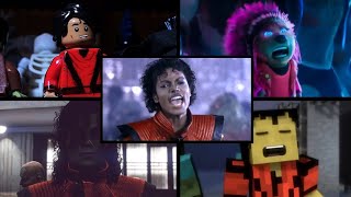 Michael Jackson, Lego, Sing, Minecraft And Gta 5 Thriller Comparison