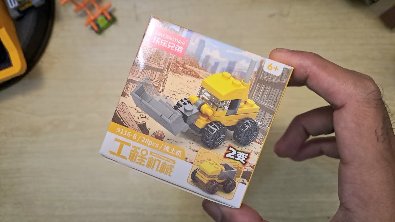 Bulldozer | Heavy Machinery Brick 