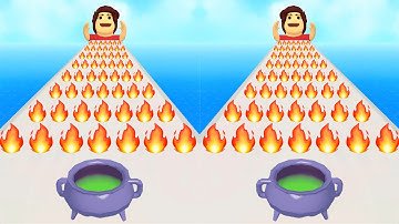 Pancake Run in New Levels Game Mobile Walkthrough Update All Trailers Gameplay  iOS,Adnroid