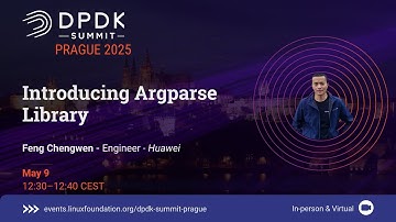 Introducing Argparse Library - Feng Chengwen, Huawei Technologies Co., Ltd