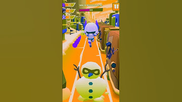 Talking Tom Hero Dash Platinum Tom Jumps On 30 Obstacles In Snow World Raccoon Mission #Shorts #Hank