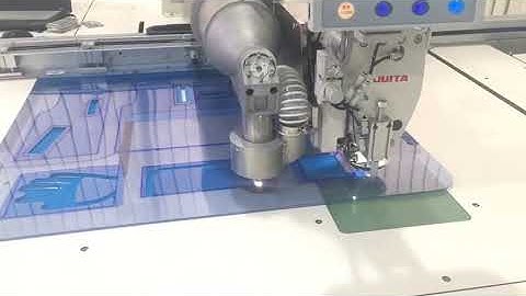 This is auto template machine with laser device