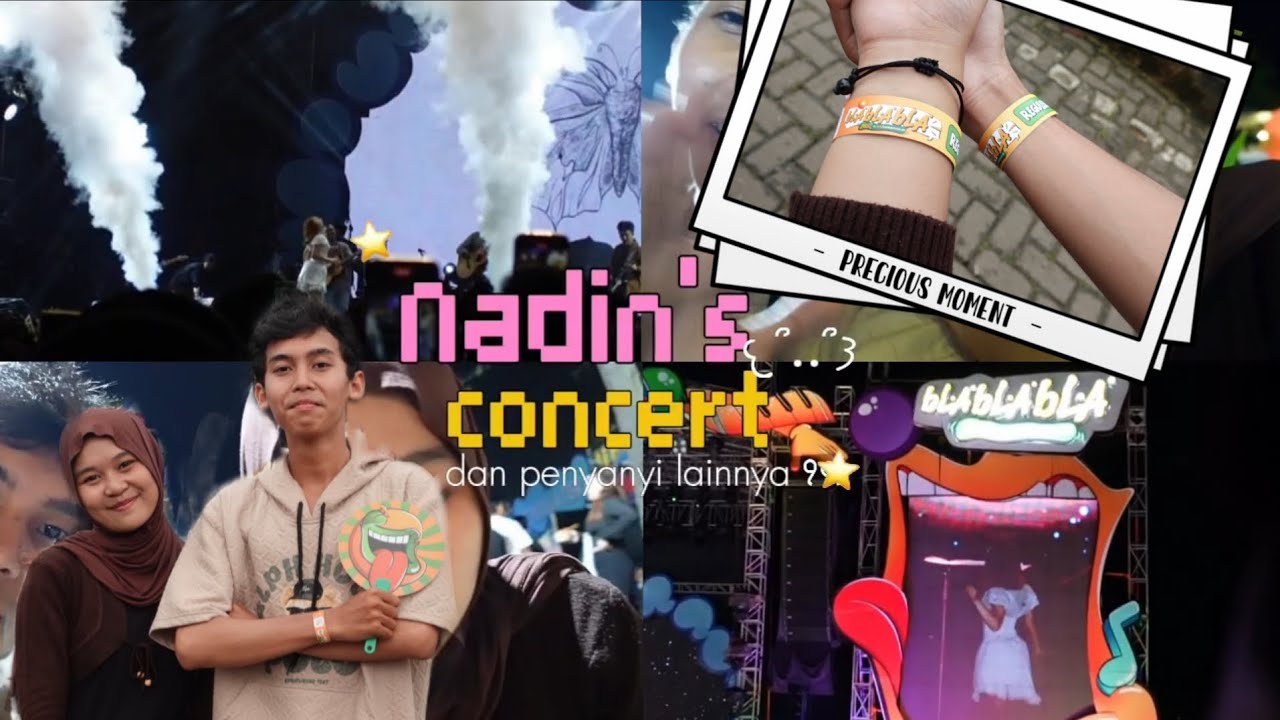 NONTON KONSER NADIN!!!!! | VLOG YSSU (yang syukur-syukur upload)