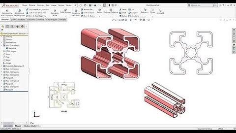 Bài 1 Cài thêm thư vện Thép + Nhôm định hình cho SOLIDWORKS | WELDMENT