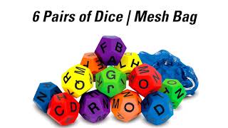 Giant Alphabet Foam Dice