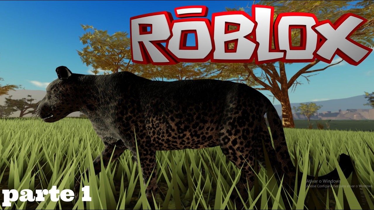 PANTERA NEGRA no SAVANNAH LIFE da ROBLOX #savannahlife #roblox
