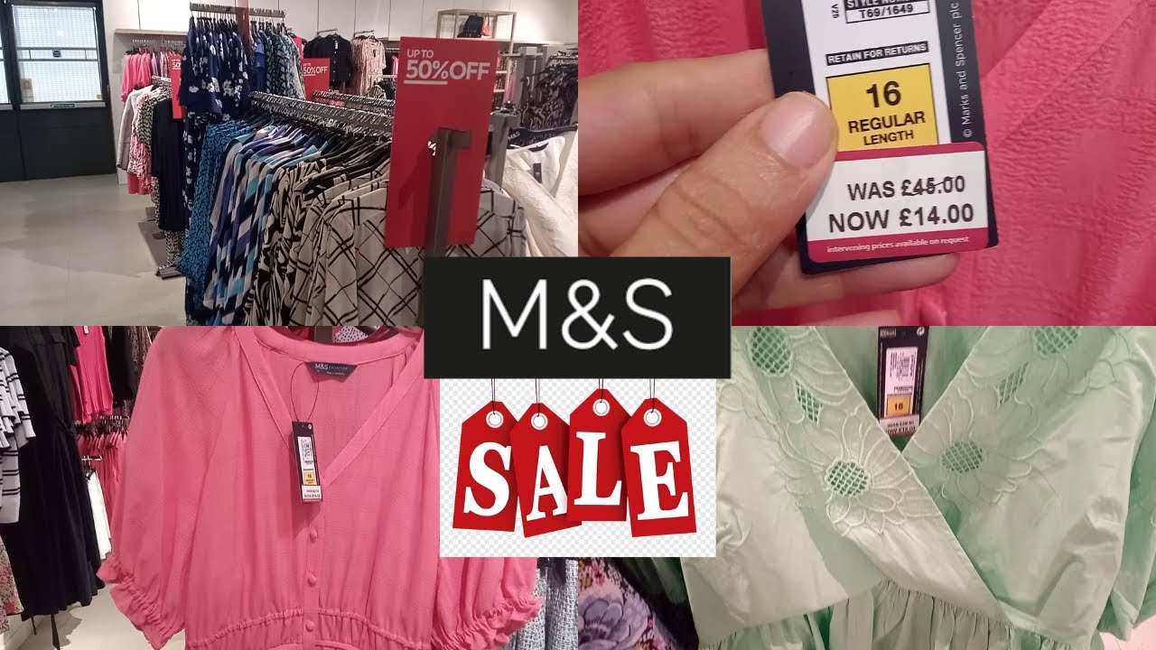 M&S BIG SALE M&S HAUL CHEAP CLOTHING UK MAY 2023 SALE BUDGET