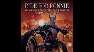 RIDE FOR RONNIE JAMES DIO - 2019