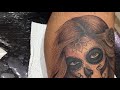 Pr guina  tatuagem catrina chicana