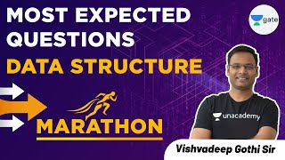 Data Structure: Most Expected Questions | Marathon | GATE 2022 CSE #VishvadeepGothi