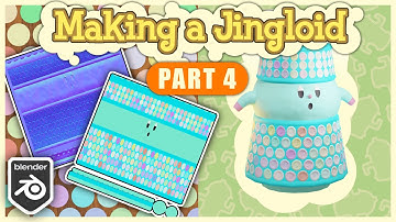 Baking Normals and Textures! [Jingloid Tutorial Part 4:Finale] [Blender Tutorial]