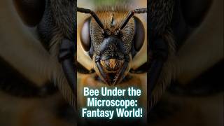 Bee Under The Microscope: Fantasy World🤩