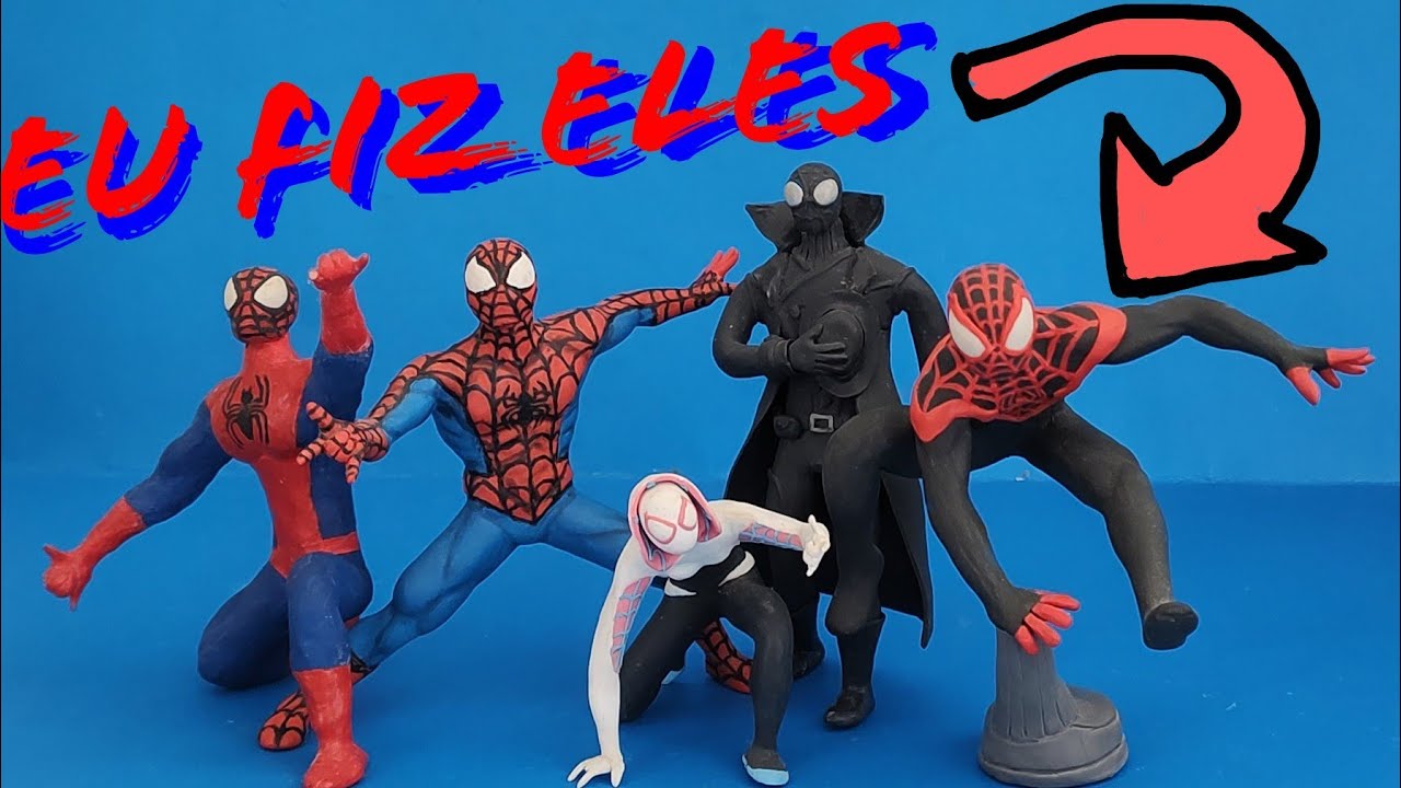 Homem Aranha e Roblox - Coleção de Ateliê Célia Arte