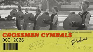 Crossmen Cymbal Line 2026 / DCI Prelims / In the Lot with Seavine