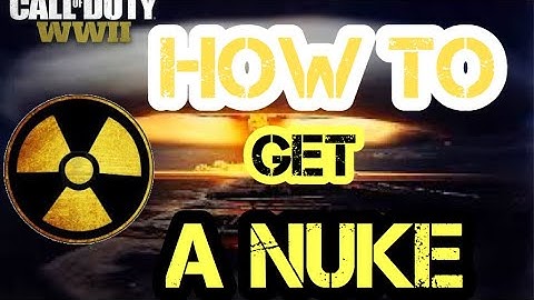 COD WW2: HOW TO GET A NUKE | HIDDEN ‘V2 ROCKET’ KILLSTREAK?!