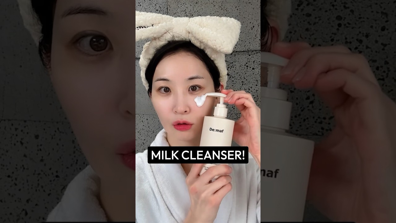 All Day Glow Milk Cleanser makes you feel hydrated every cleanse 🫧 