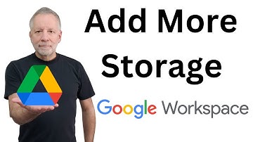How to add more storage in Google Workspace