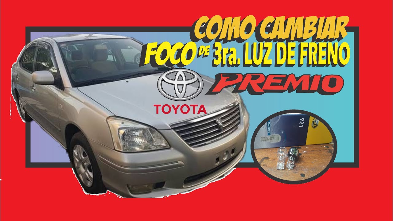 Tercera Luz De Freno Dorman 84KR19R | Para Toyota Avalon 2005-2012 | Luz Central Alta De Stop