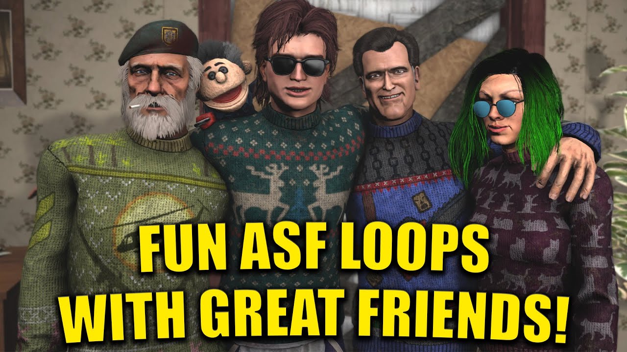 FUN ASF LOOPS WITH GREAT FRIENDS! Dead By Daylight - YouTube