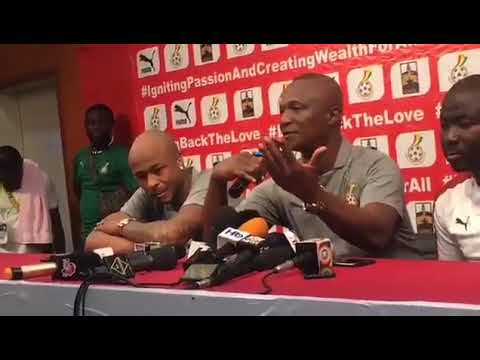 SHOCKER: Ghana coach says he doesn't believe in tactical formations