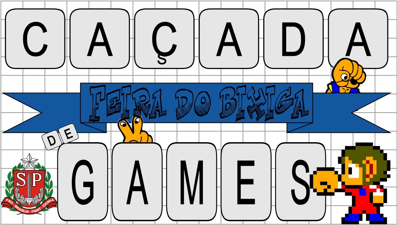 Caçada de Games Na Feira Do Bixiga em SÃO PAULO