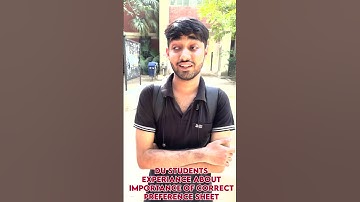 Why Correct Preference Sheet is Necessary for DU Admission? #du