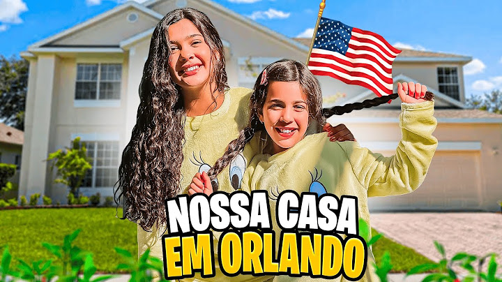 TOUR PELA NOSSA CASA EM ORLANDO *MANU GANHOU UM IPHONE NA COMPETIÇÃO