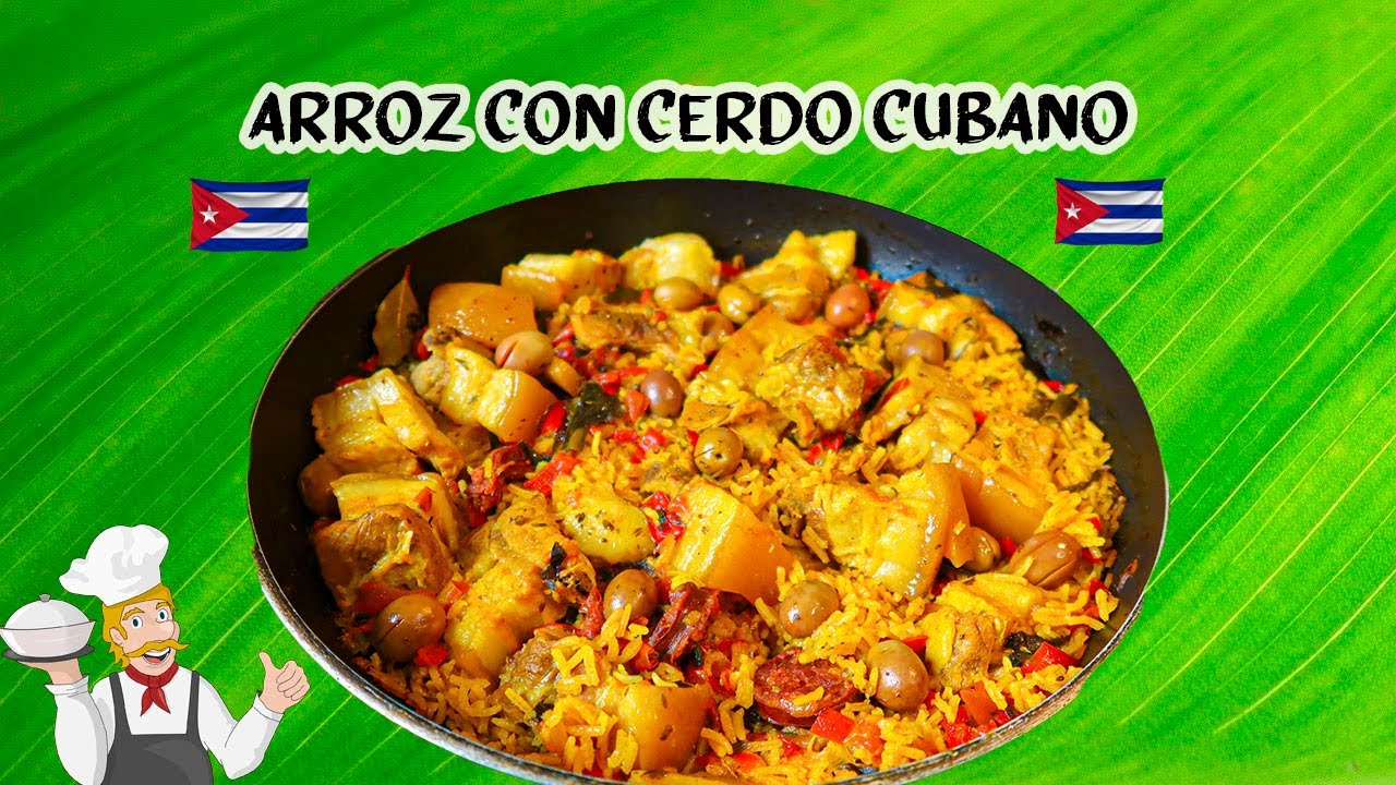 ARROZ CON CERDO A LO CUBANO💯/ARROZ CON PUERCO CUBANO