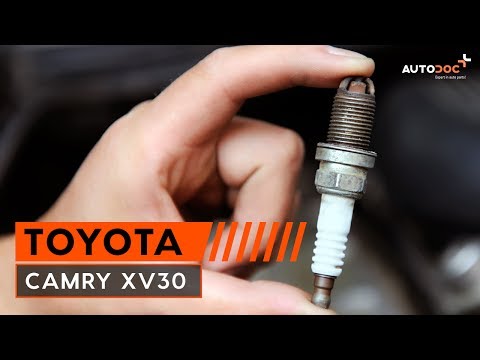 How to change spark plug Toyota Camry XV30 TUTORIAL | AUTODOC