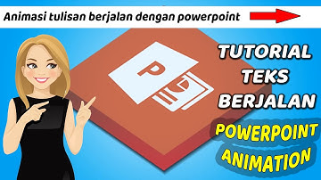 Cara membuat animasi tulisan/teks berjalan 💥Tutorial Belajar Powerpoint💥