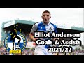 Elliot anderson  bristol rovers goals  assists 202122