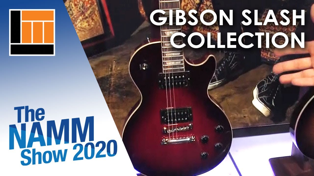 Landm Namm 2020 Gibson Slash Collection Guitars Youtube