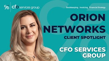 CFO Services Group | IT Services Testimonial Of Orion Networks