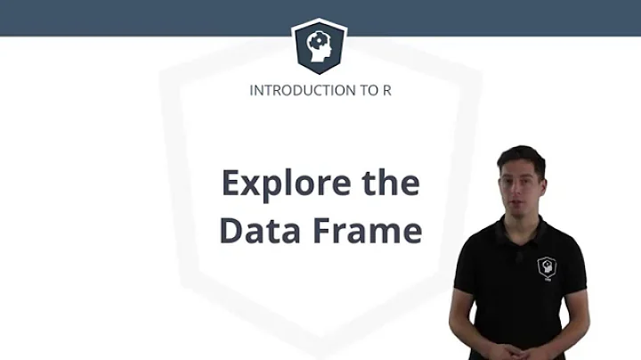 R Tutorial - Using the Data Frame in R