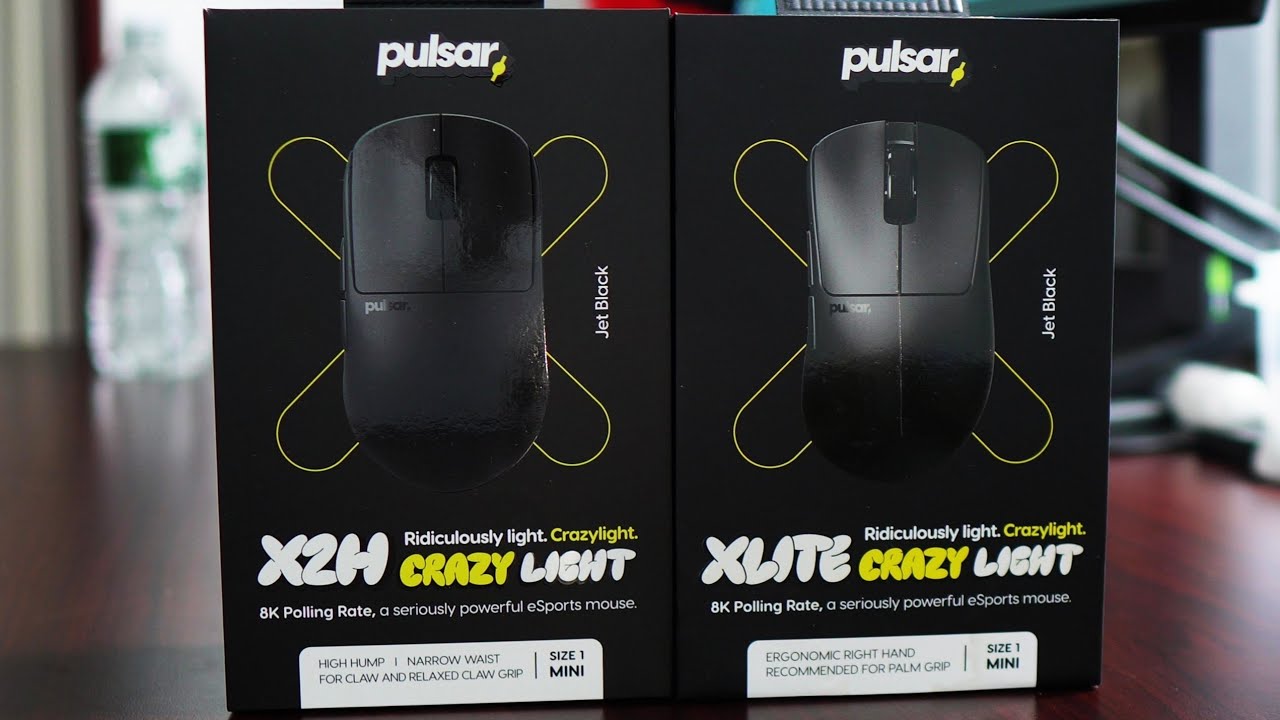 Pulsar X2H and XLITE Crazylight Mouse Reviews (NOT SHOCKING) - YouTube