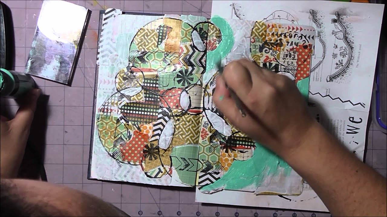 Art Journal, Mixed Media, 5 Hope YouTube