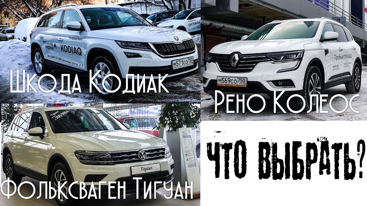 Что выбрать фольксваген тигуан или рено колеос