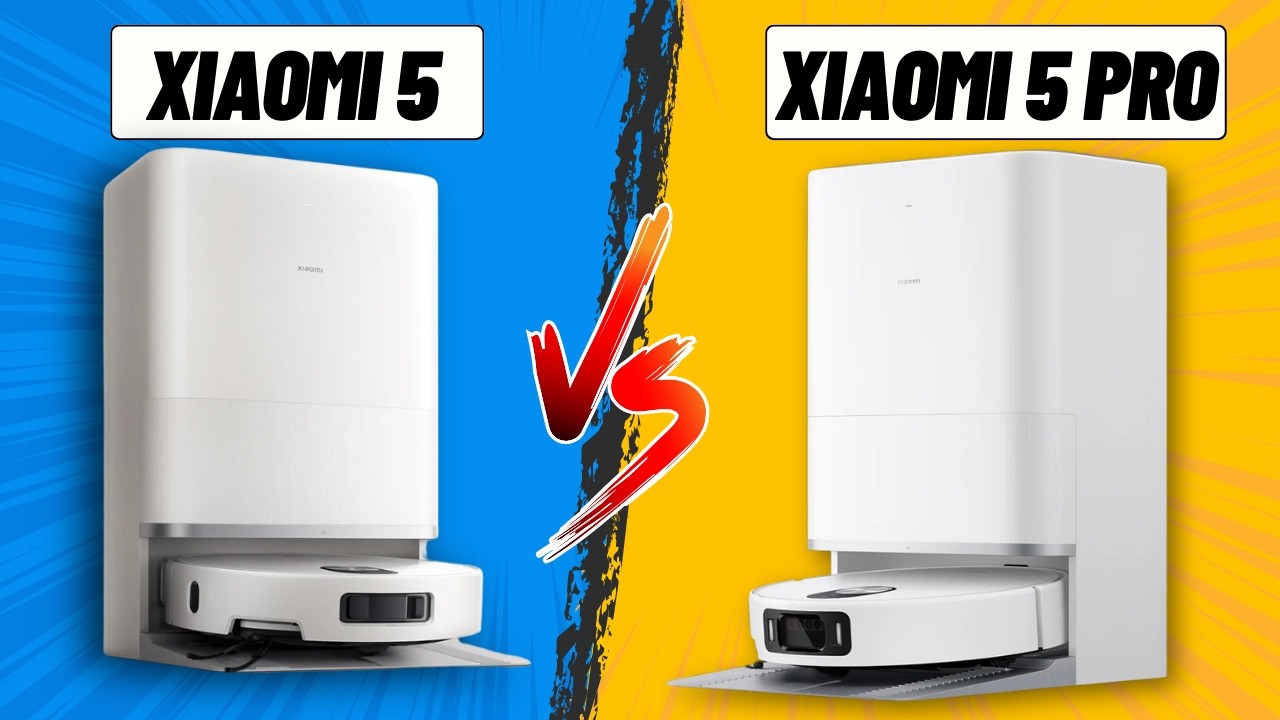 Xiaomi 5 ou 5 Pro? Qual é o melhor Robô Aspirador da Xiaomi? Vale a Pena Comprar?