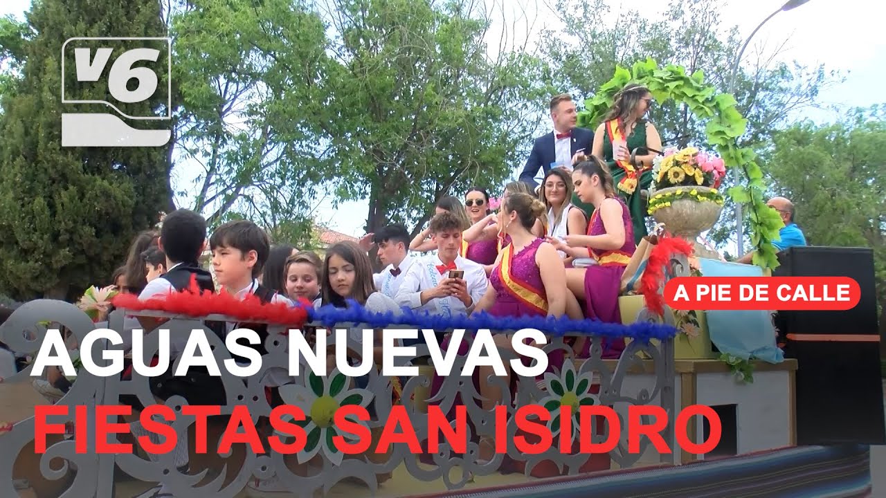 Fiestas de San Isidro en Aguas Nuevas con concurso de corte, procesión y desfile de carrozas