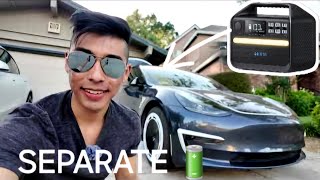 ⚡️ Tesla POWER UPGRADE! Added a SECRET Battery for FRIDGE, AIR FRYER & MORE! 🤯