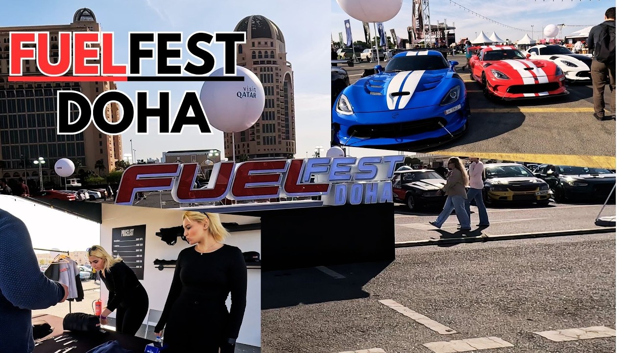 FuelFest Doha Walk Around  | Car Event Vibes 🇶🇦
