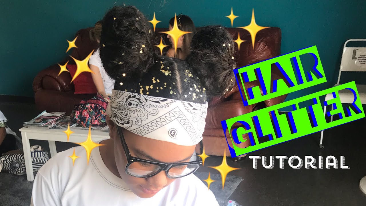 Glitter Hair DIY YouTube