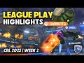 THEY ARE POPPING OFF! | LEAGUE PLAY WEEK 2 HIGHLIGHTS! | College Rocket League Fall 2025 | CRL