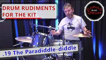 Paradiddle-diddle Drum Lesson. 