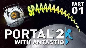 Portal 2: Playthrough - Part 1 "RETURN TO APERTURE" (Walkthrough & Commentary)