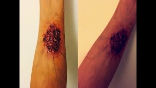 3rd degree burn makeup fx