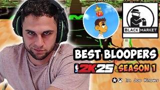 JOEKNOWS, BLACKMARKET & FRIENDS BEST BLOOPERS, RAGES AND FUNNIEST MOMENTS FROM 2K25 SEASON 1