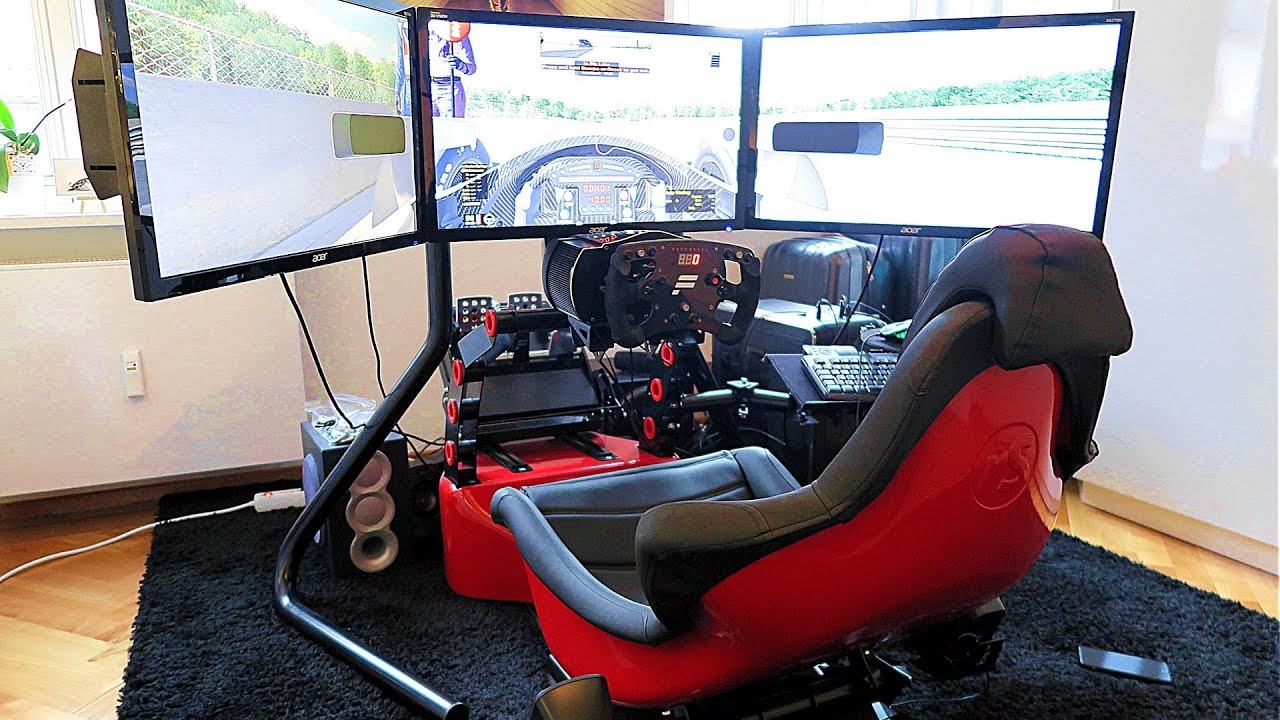 Auto fahren Renn simulator Cockpit Sitz Stuhl