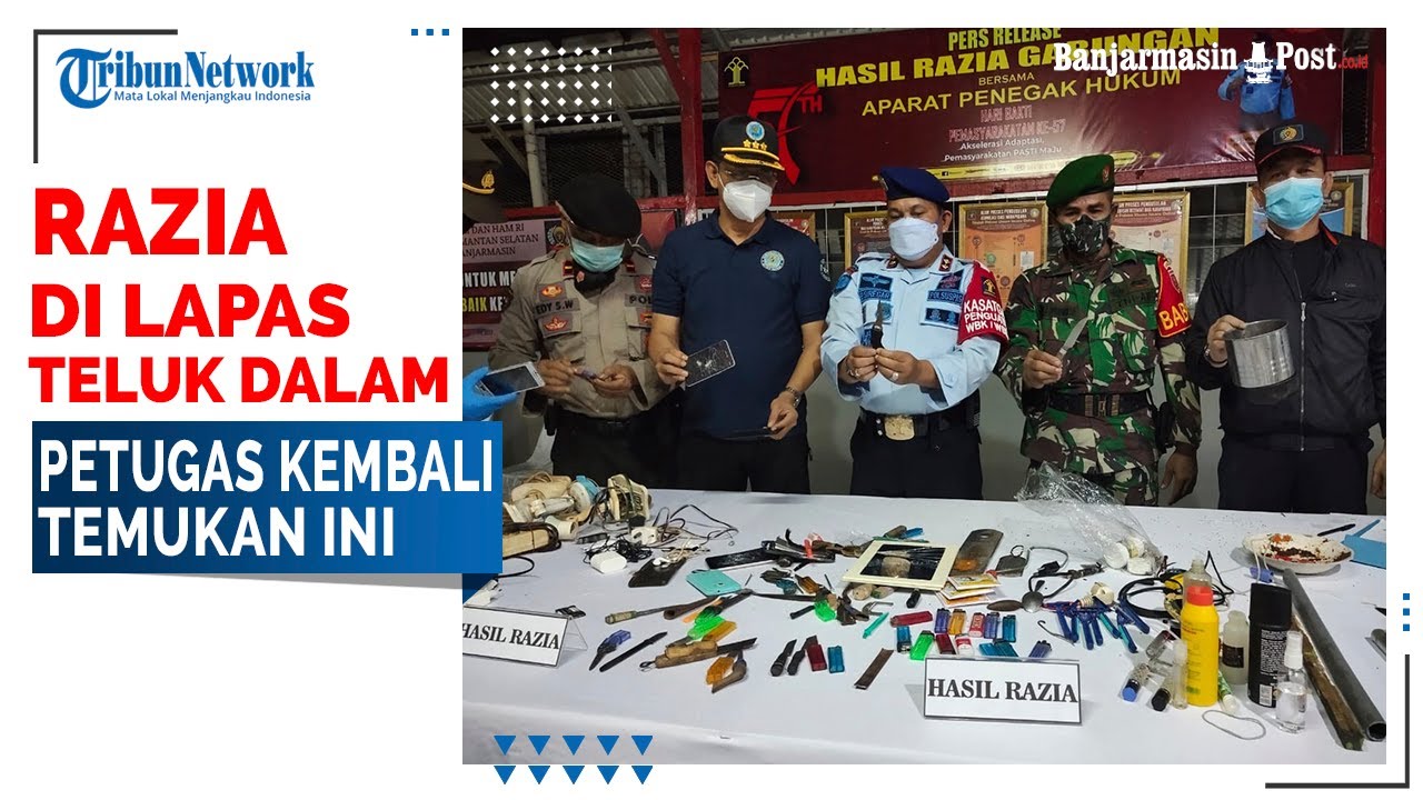 Razia di Lapas Teluk Dalam Banjarmasin, Petugas Kembali Temukan Ini